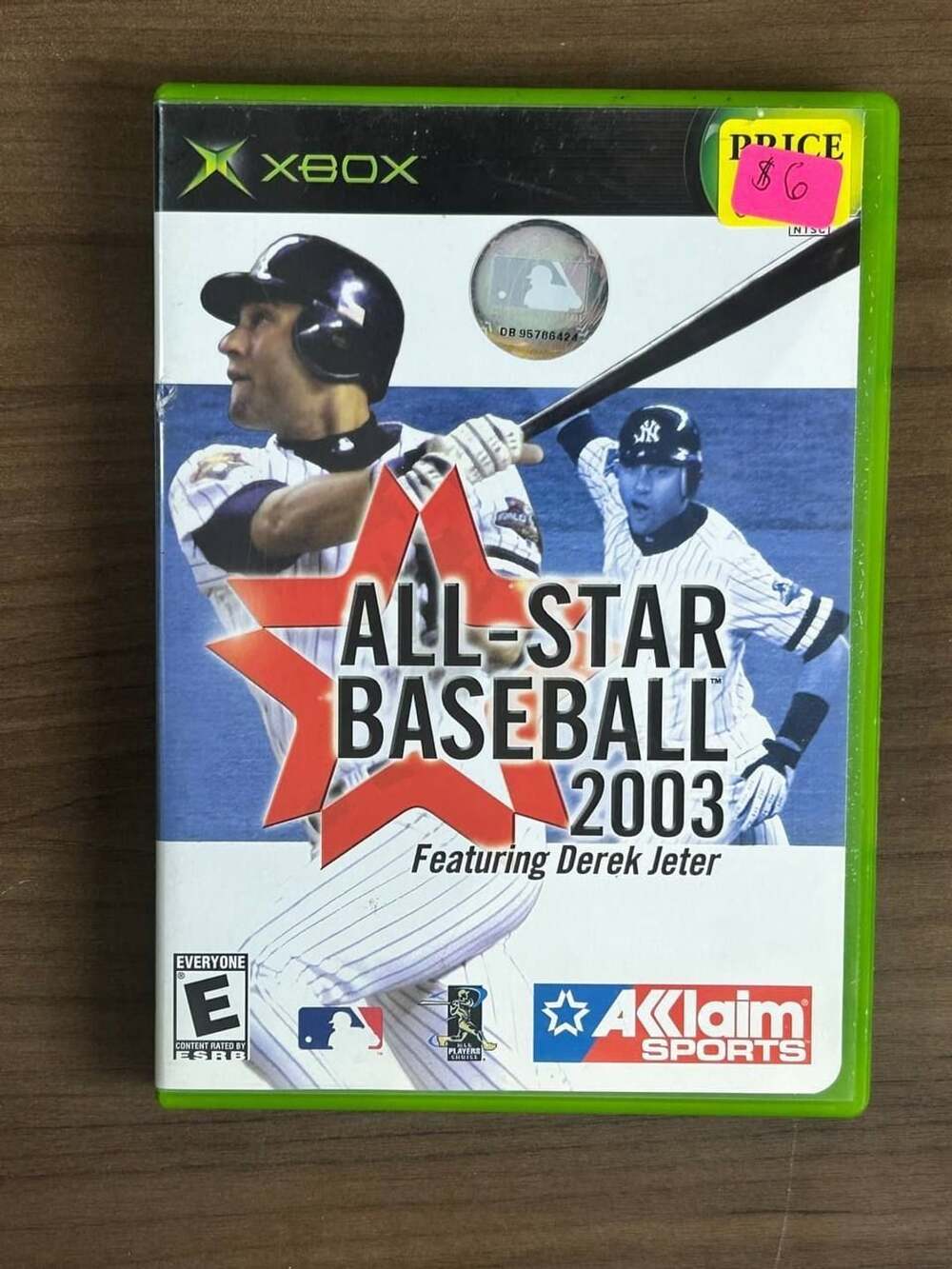 All-Star Baseball 2003 Microsoft Original Xbox CIB Disc Case Manual Acclaim